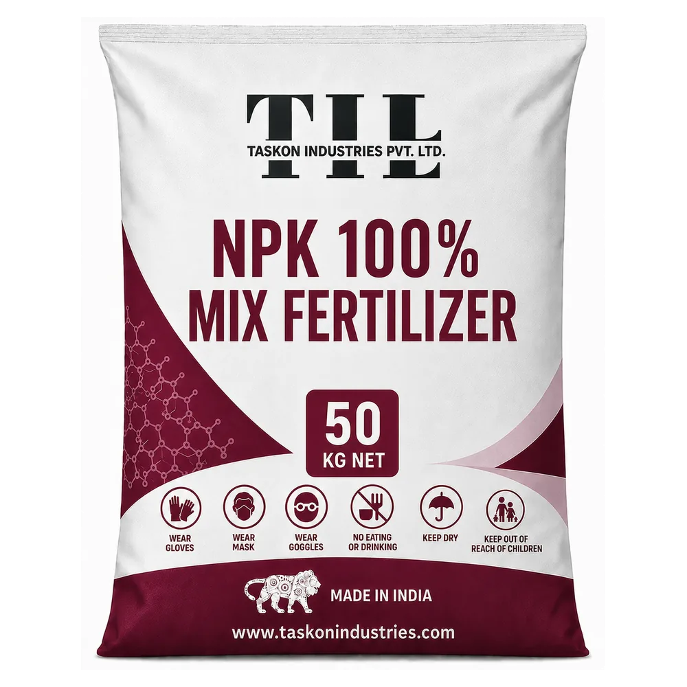 NPK 100% Mix Fertilizer 50 kg bag, Taskon Industries